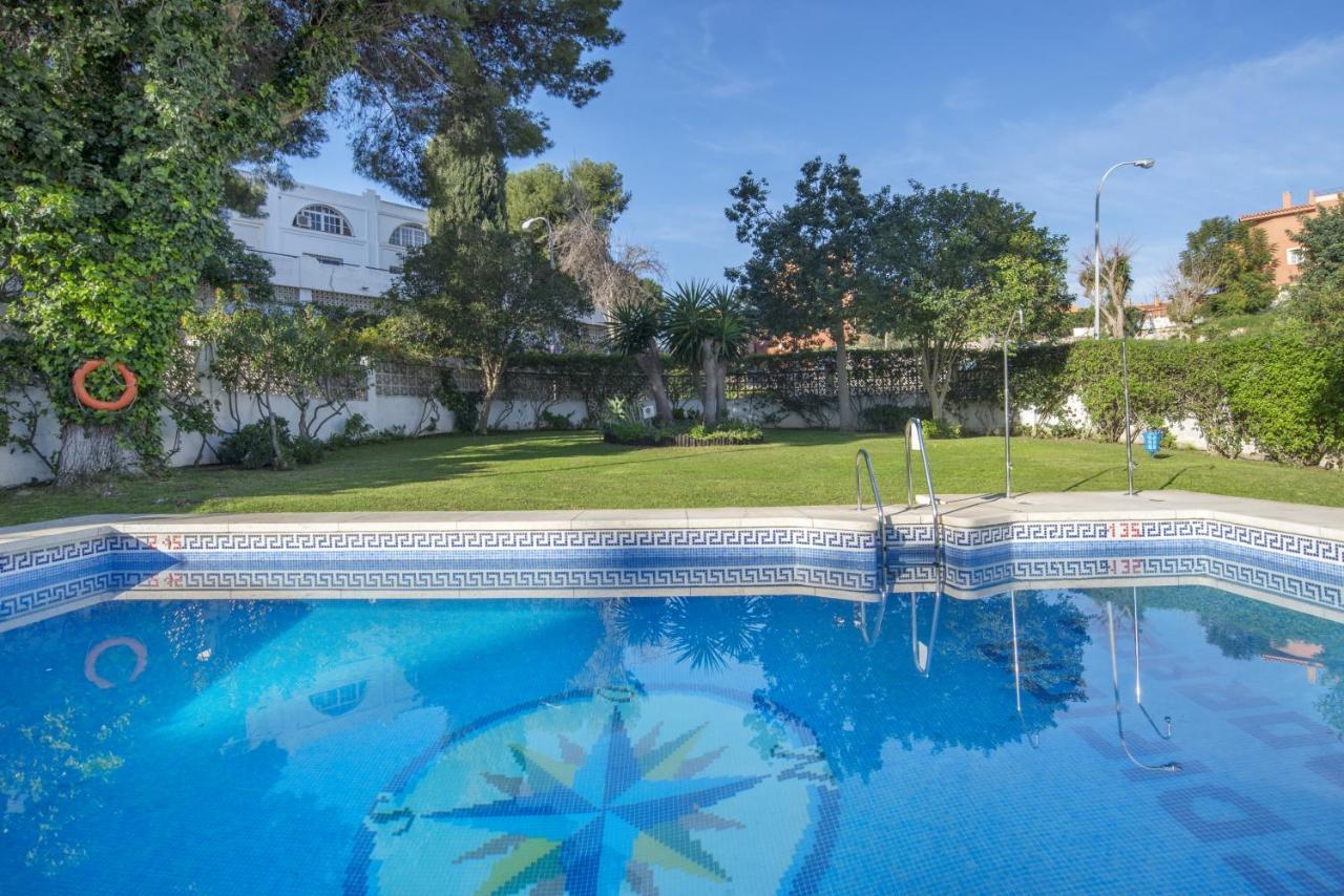 Shiny Studio With Pool & Carihuela Beach At 500M Torremolinos Eksteriør billede